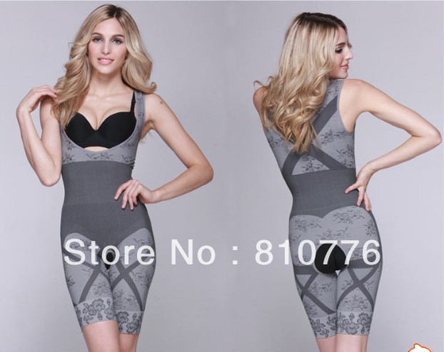 Free shipping,High Quality Slim Underwear Slimming Suits Body Shaper Bamboo Charcoal Sculpting Underwear,30pcs/lot!