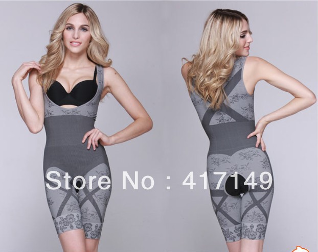 Free shipping,High Quality Slim Underwear Slimming Suits Body Shaper Bamboo Charcoal Sculpting Underwear,30pcs/lot!