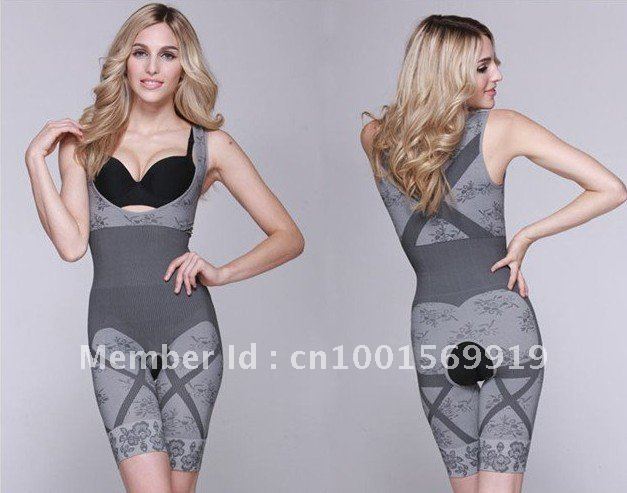 Free shipping,High Quality Slim Underwear Slimming Suits Body Shaper Bamboo Charcoal Sculpting Underwear Four Size