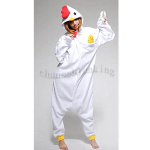 Free Shipping Hot Sale 2012 New Fashion S M L XL  Adult cock Sleepwear Cosplay Costumes Animal Kigurumi Pyjamas