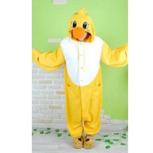 Free Shipping Hot Sale 2012 New Fashion S M L XL  Adult duck Sleepwear Cosplay Costumes Animal Kigurumi Pyjamas