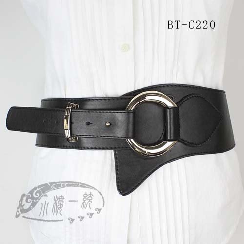 Free shipping Hot sale BOHO Women Double Back Leather X Wide Hip Belt  rBT-C220r Fashion Belt