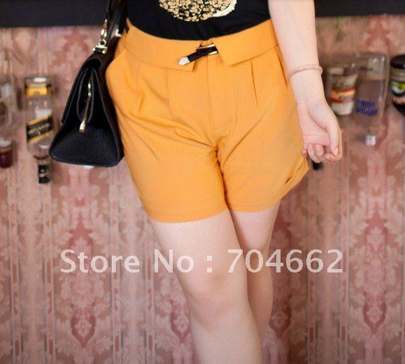 free shipping hot sale high quality fashion shorts for women 2012 plus sizes 32 34 36 38 ladies clothing