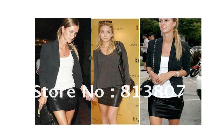 Free Shipping! hot sale! hot and fashion Matt leather skirt miniskirt