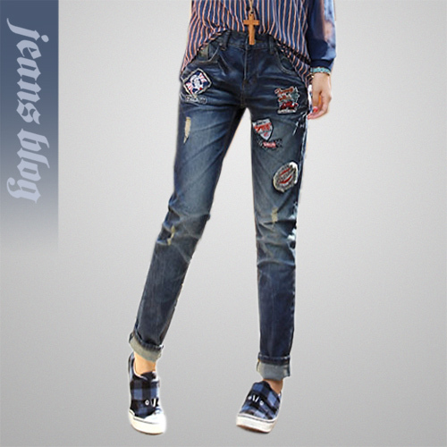 Free Shipping Hot Sale Ladies  Harem Pants Ladies Regular Skinny Jeans Casual Harem Jeans   9406