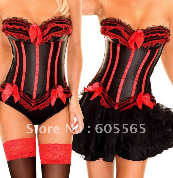 free shipping ,hot sale Sexy Moulin Rouge can can Dancer corset