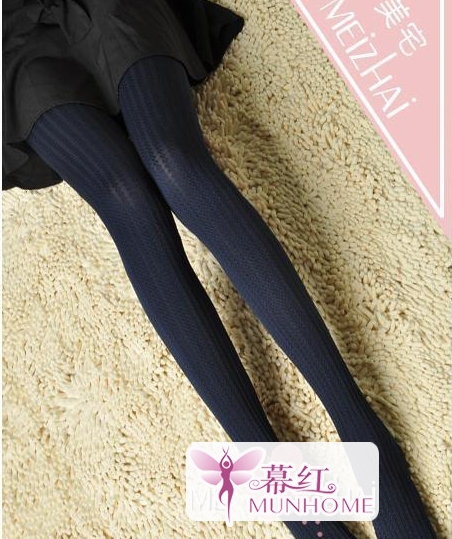 free shipping hot sale women's long stockings women's knitted pantyhose socks leggings tights slim fit tutuanna socks