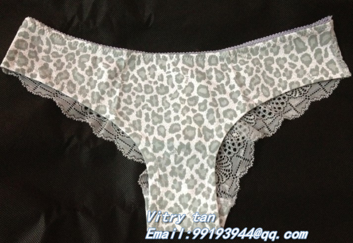 Free shipping Hot Sales Popular Magic Pink underwear Sexy Lady Panties Good Quality wholesale--Leopard