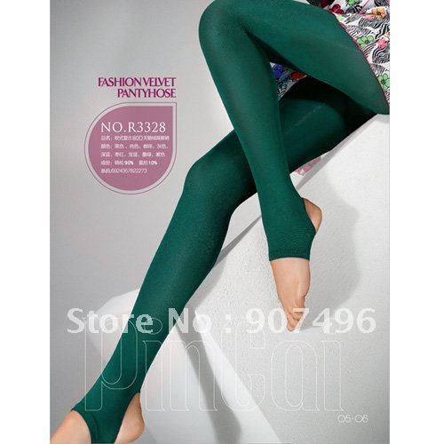 Free shipping, HOT selling! European retro 80D Velvet foot pants ,pantyhose for women ,tights ,Retail&Wholesale