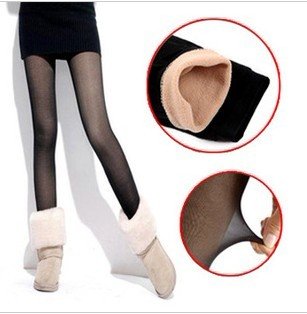 Free shipping hot style  warm legging women's sexy pantyhose thickness show slim black color stockings on sale