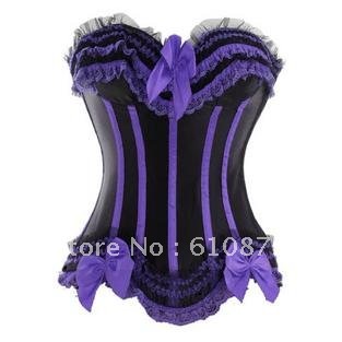 Free shipping +HOT WHOLESALE cheap corset,Elegant design  corset lingerie sexy corset S,M,L,XL,XXL