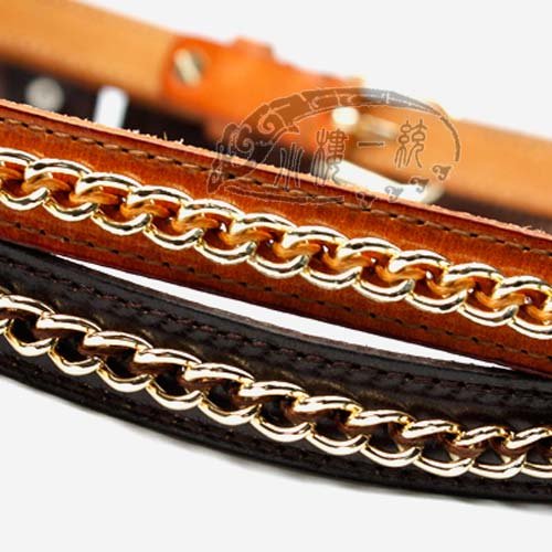 Free shipping  imported high-quality Women Pin Buckle Chain Cowhide leather Skinny Jeans fashion ladies belts sBT-A163s