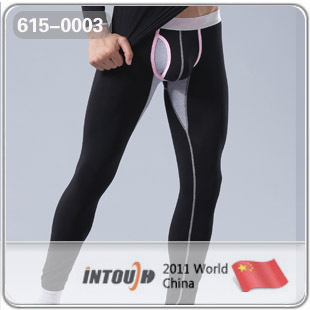 Free shipping! Intouch male underwear 2011 long johns basic trousers 615 - 0003