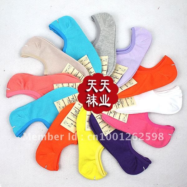 Free Shipping Invisible socks female socks plate footwear