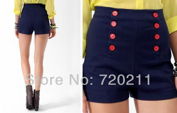 Free shipping! Jeans shorts women 2013, hot selling cheap high waist shorts 2013