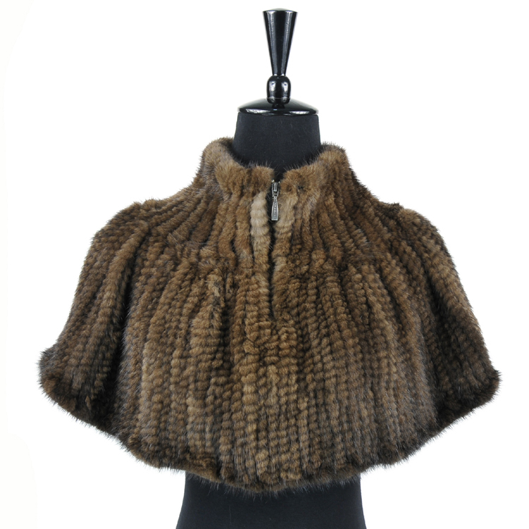 Free Shipping Knitted Mink Fur Muffler Women Fashion Fur Accessories Mink Fur Scarf ZDKM-2067