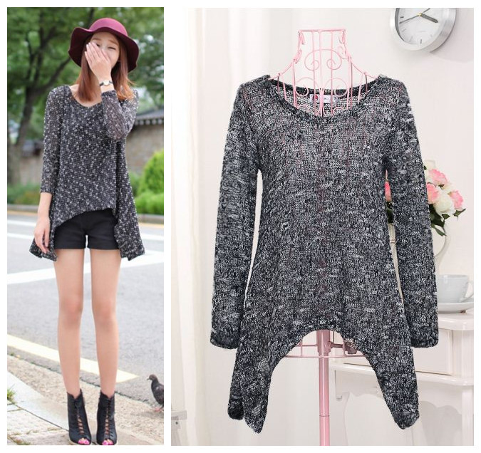 Free shipping, Korean style 2012 autumn and winter hot-selling cute fancy hollow out long-sleeve slim women dress, 1 color, F