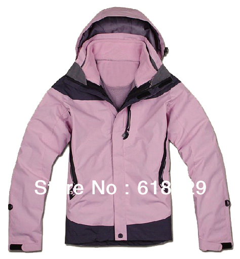 Free shipping Lady coat, PU coating waterproof, Mountaineering clothes for outdoor women, Fashion Sportswear