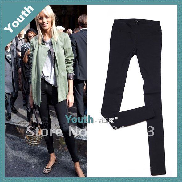 free shipping lady low waist pencil trousers/lady pants/slim jeans/designer brand jeans/denim