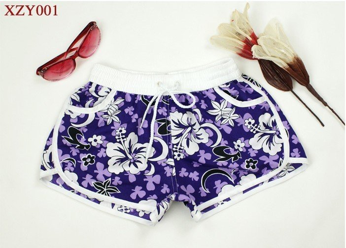 Free shipping + large size  beach  summer  women shorts for women D-60-99-23