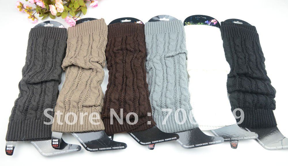 FREE SHIPPING,leg warmer,knitted leg warmer,acrylic socks,winter socks,fashion leg warmer,2012 new design