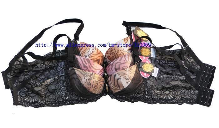 Free shipping,  Leopard Flouncing bra ,sexy bra ,wholesale 2pcs/lot