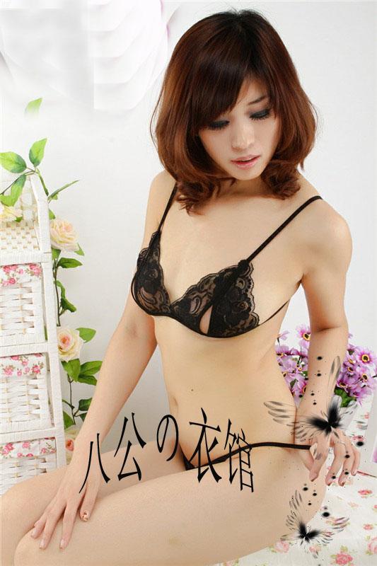 Free shipping Lingerie lace bikini underwear bra set