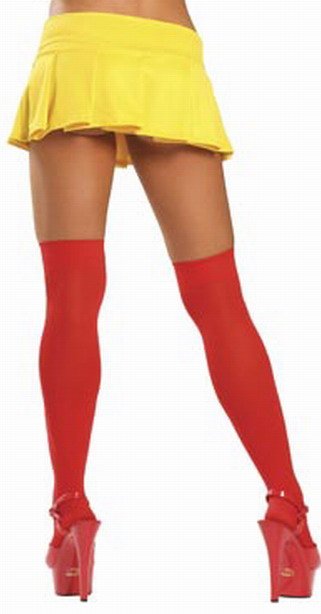 Free shipping + Lowest price New Red Over the Knee Stockings