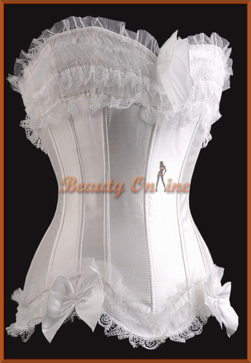 Free shipping + Lowest price NEW Sexy Flowers Burlesque Corset