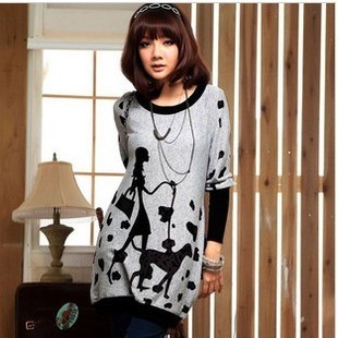 Free shipping Maternity autumn loose maternity top t-shirt maternity clothing autumn tianxi 1926