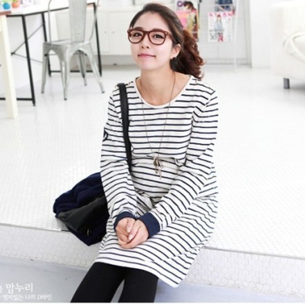 Free shipping! Maternity long-sleeve T-shirt maternity nursing top women clothing long design maternity nursing t-shirt 0066