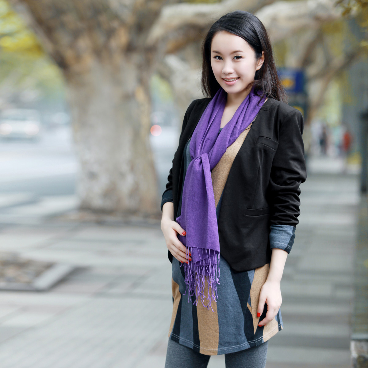 Free shipping  maternity spring top fashion all-match long-sleeve blazer maternity outerwear 96625