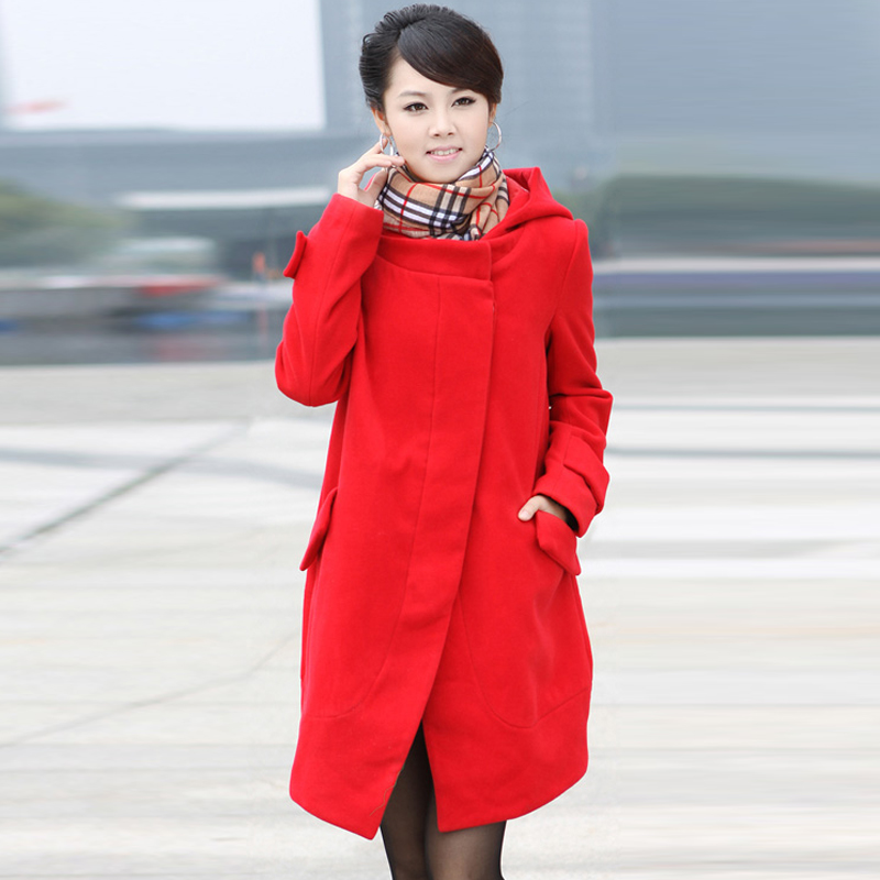 free shipping Maternity woolen overcoat winter maternity wool coat outerwear winter maternity clothing