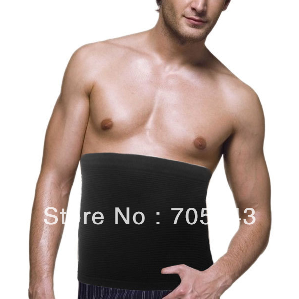 Free shipping men's shapers Waist Band bodysuit slimming corset waistband spiral lose weight belt as seen on TV