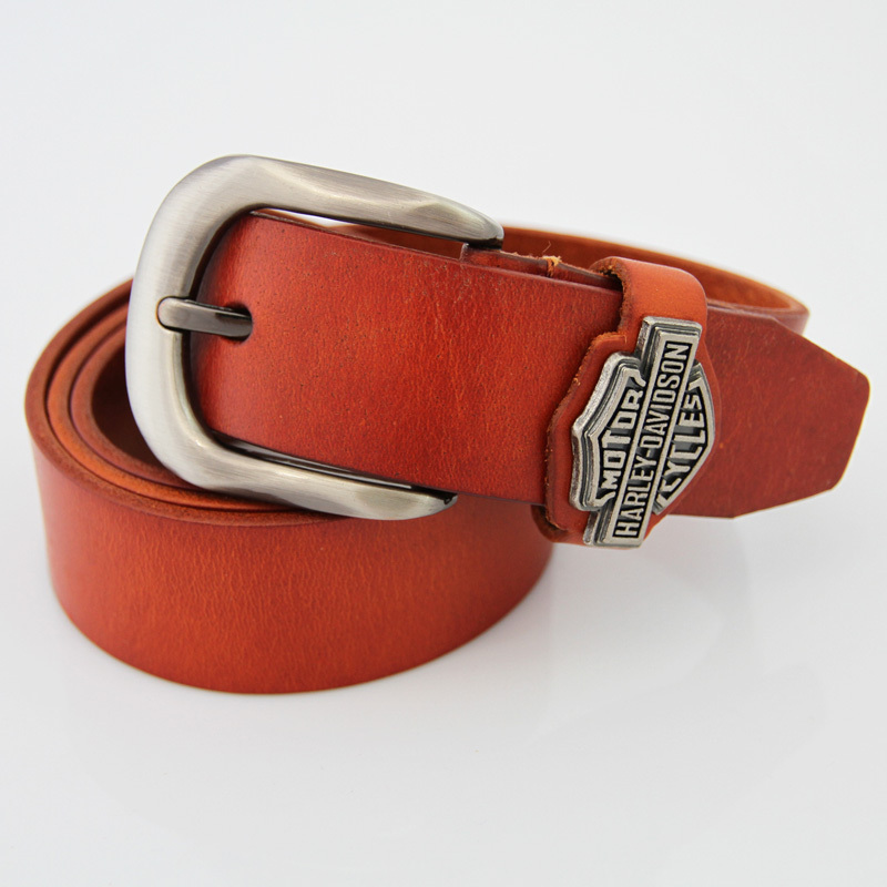 Free Shipping Meters first layer of cowhide quality alloy belt genuine leather belt all-match strap 5