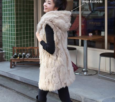 free shipping Meters millet autumn and winter plus size female faux cape vest fur thermal vest clip outerwear