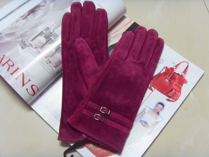 Free shipping, Mix color and Mix size Genuine Leather  Winter Gloves, Lady Collection, 8pcs/lot  LVG01