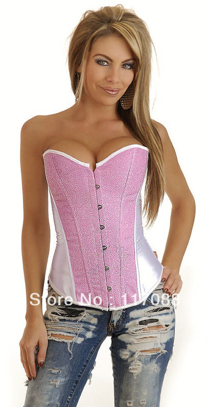 Free shipping ML4050 Strapless Sexy Lingerie Slimming Corset with g-string (S/M/L/XL)