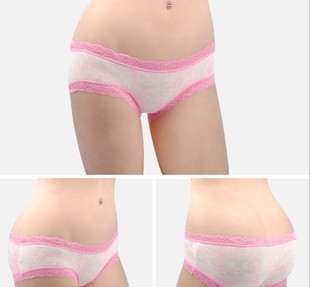 free shipping! modal sexy lace women's middle waist panties briefs 7 colors