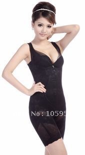 Free Shipping Nano fat burning shapewear bamboo charcoal underwear slimming clothes retail&wholesale