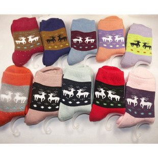 Free Shipping New Arrival 12prs/lot special offer colorful warm sock ,  cotton sock , sport sock , women sock