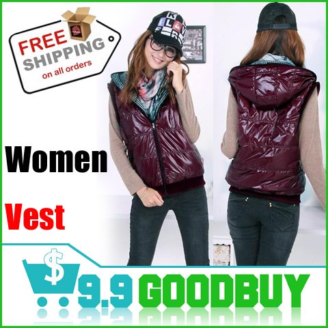 Free shipping new arrival elegant fashion women vest winter waistcoat vest fashion female vest