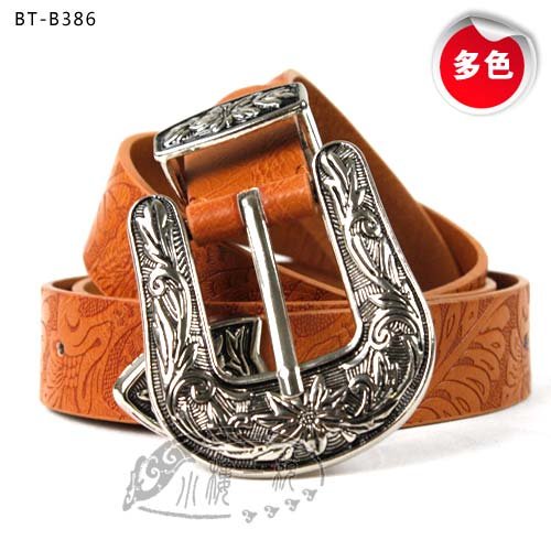 Free shipping new arrival High-quality Women Pin Buckle Tooled Faux Leather Belt ladies belts ooB386op