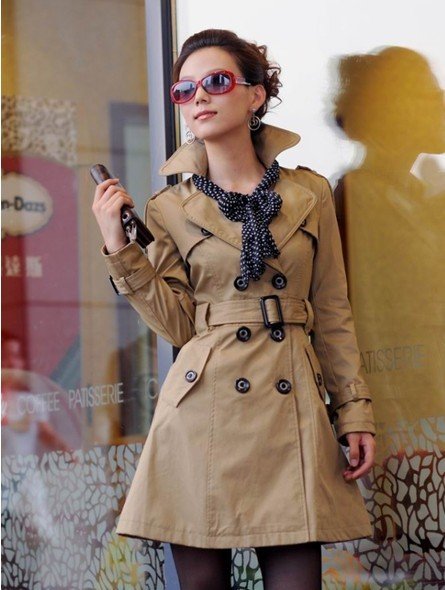 Free Shipping , New Arrival ,Hotsales ,Ladies Fashion long coat  , Laidies fashion wind coat . Ladies Korean coat