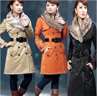 Free Shipping , New Arrival ,Hotsales ,Ladies Fashion long coat  , Laidies fashion wind coat . Ladies Korean coat