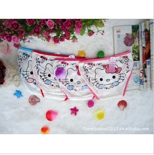 Free Shipping New Arrival Mickey  Cartoon Baby Panties 3Pieces/lot 100%Pure Cotton Girl Underwear