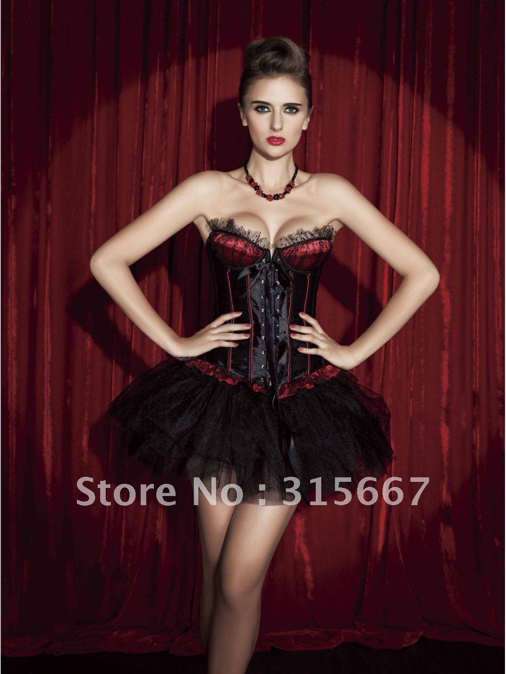 free shipping new arrival1set corset+g-string wholesale Best quality corset,shaper,lingerie,bustier