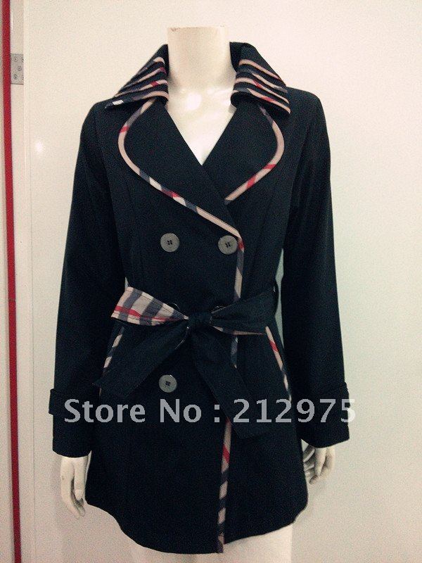 Free Shipping New Claasic Adorable Wool Long Sleeve Wide-lapel Coat For Women