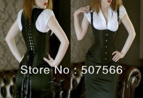 Free Shipping New Design High Quality Best Selling  Corset with G String/Sexy Lingerie Size S-XXL/CR301