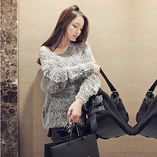 Free shipping  New Excellent  quality, ALL-MATCH elegant fashion loose style women ladies sweater retali & wholesale#12340